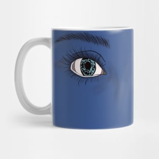 BEAUTIFUL EYES OF A WOMAN Mug